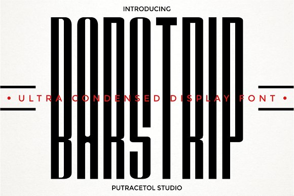 Fuente Barstrip Putracetol Studio